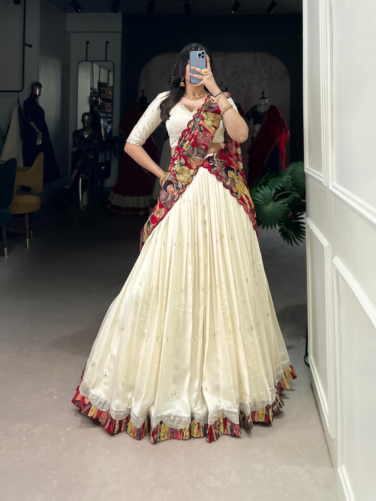 CYNTHIA - KALAMKARI MASTERPIECE