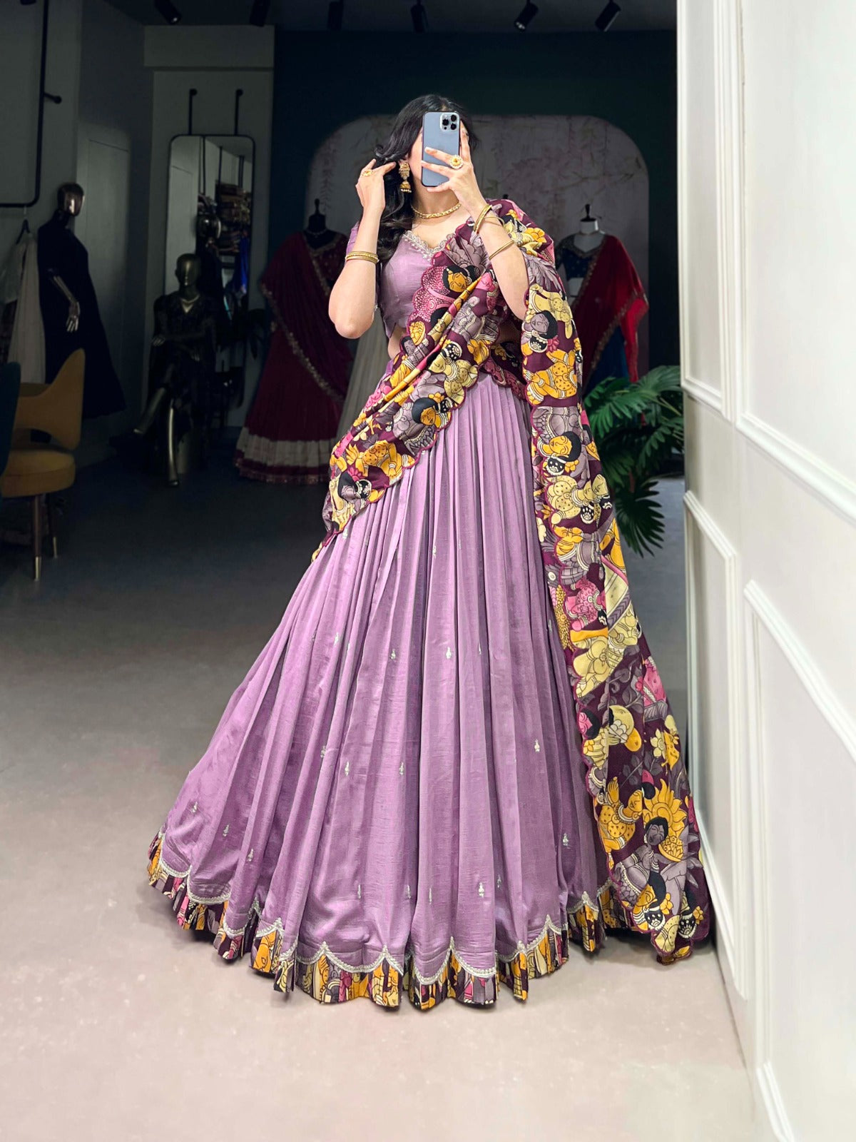 CYNTHIA - KALAMKARI MASTERPIECE