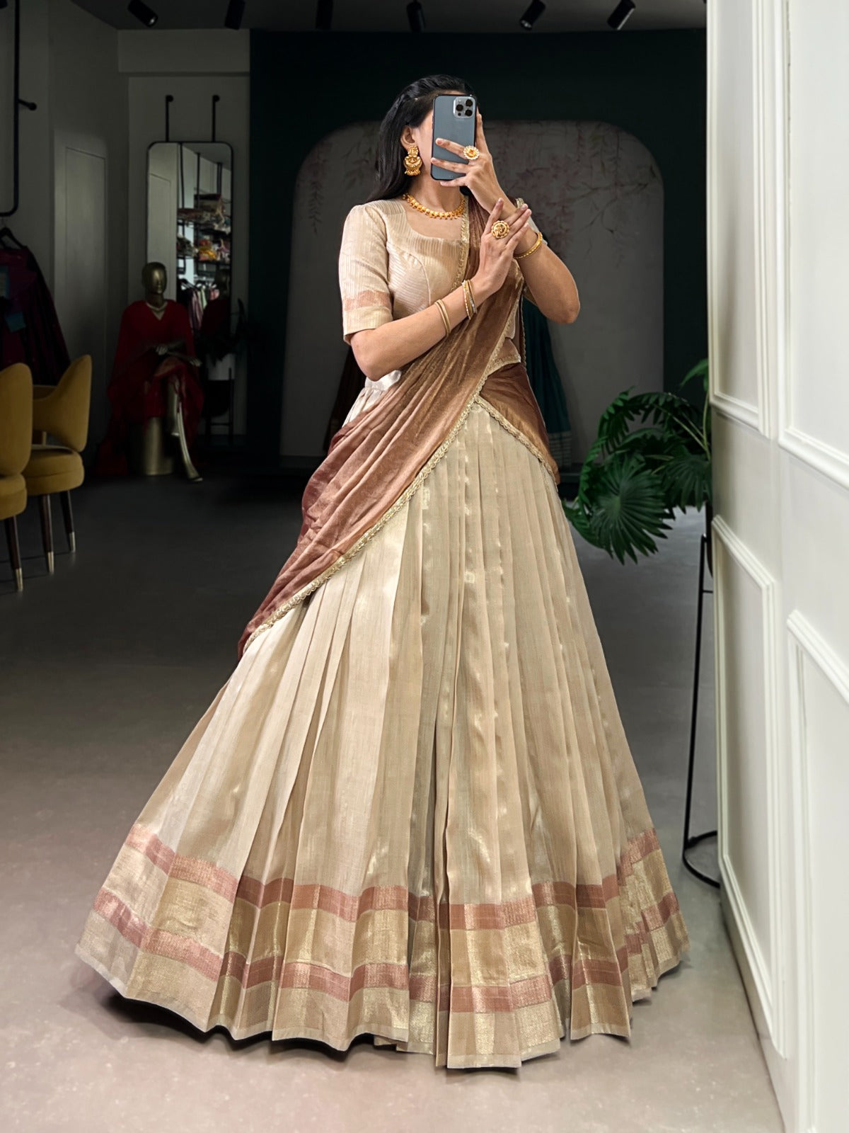AKALYA-DUPION SILK