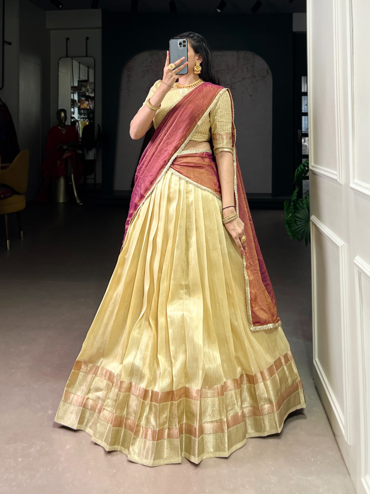 AKALYA-DUPION SILK