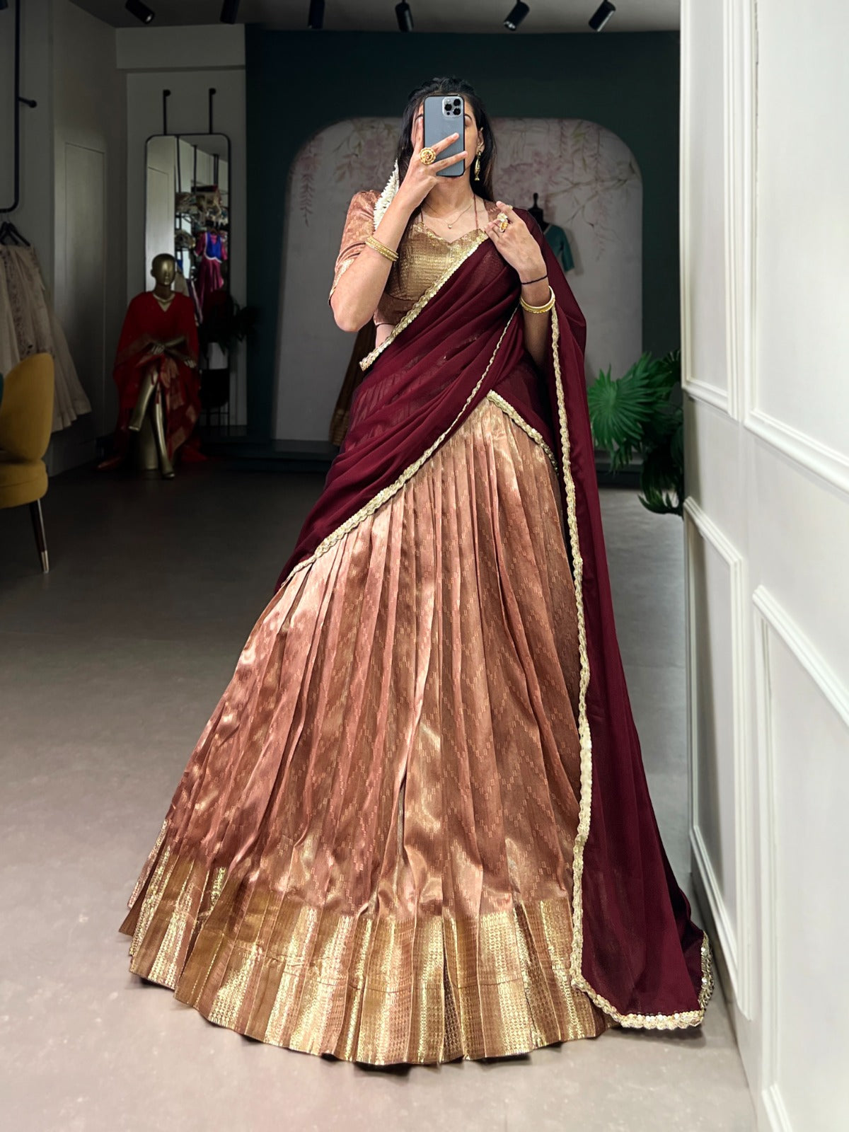 SOPHIA-DUPION SILK