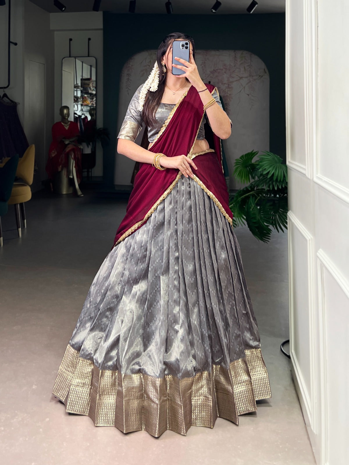 SOPHIA-DUPION SILK