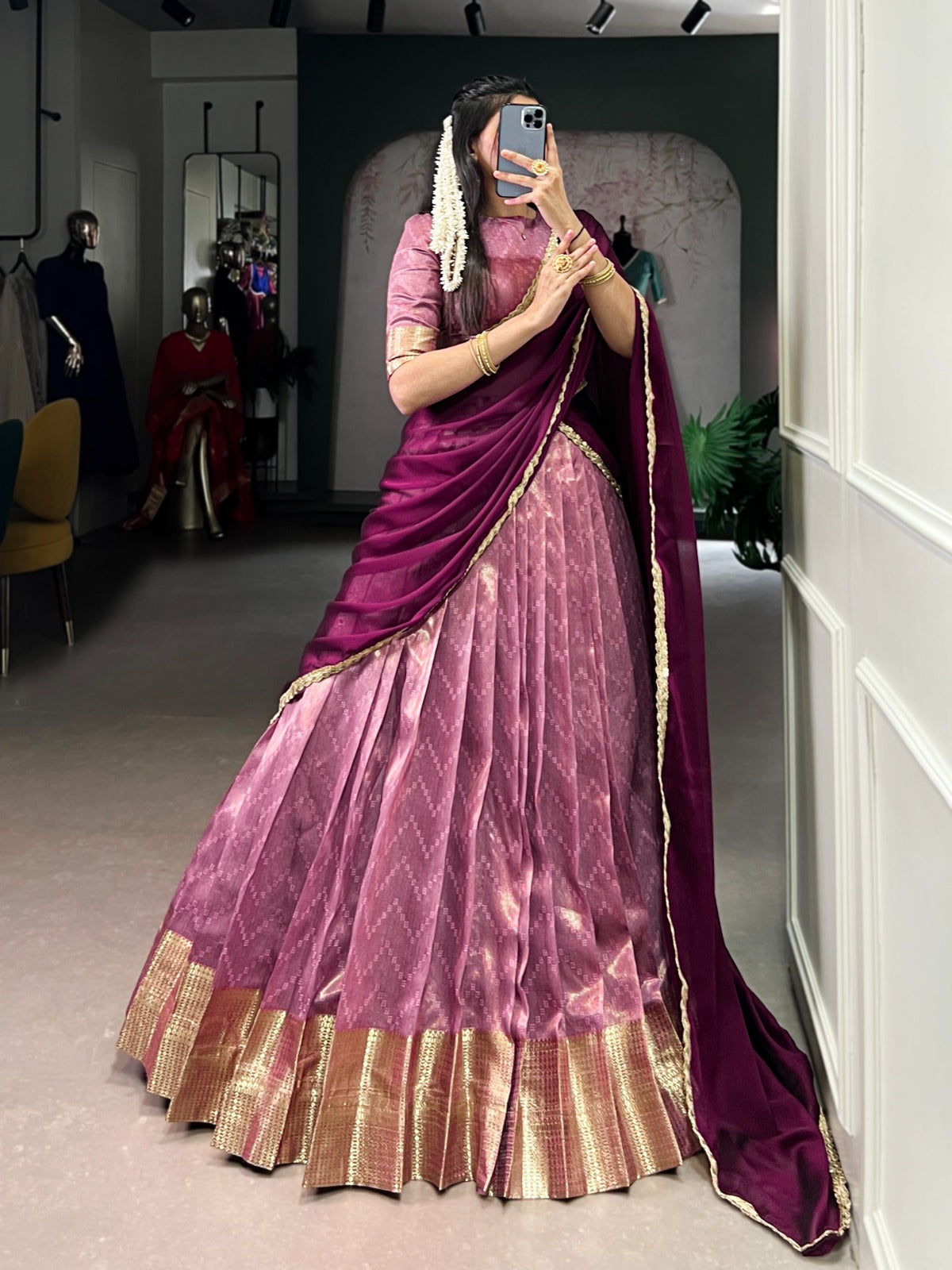 SOPHIA-DUPION SILK