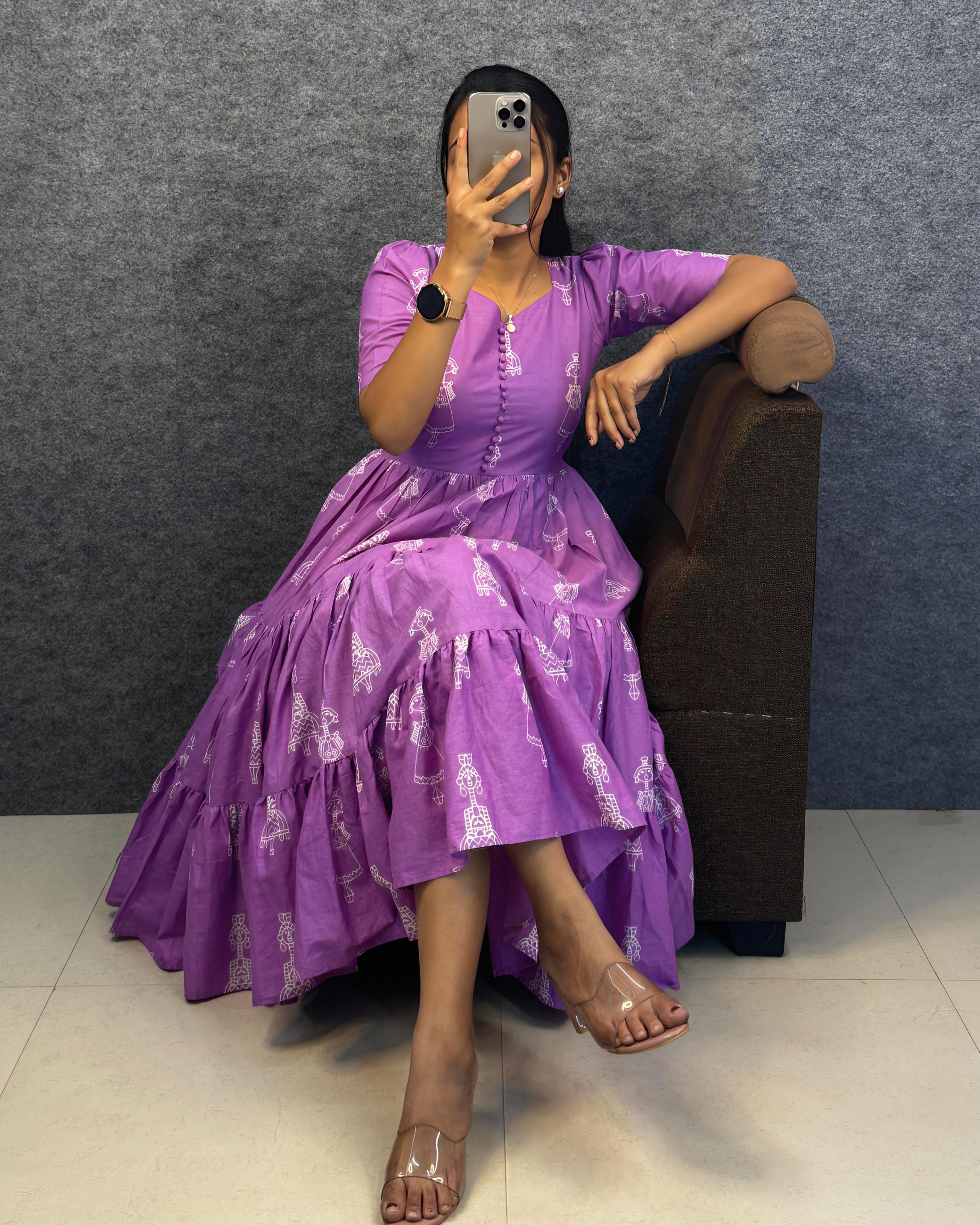 Wali art doll maxi gown