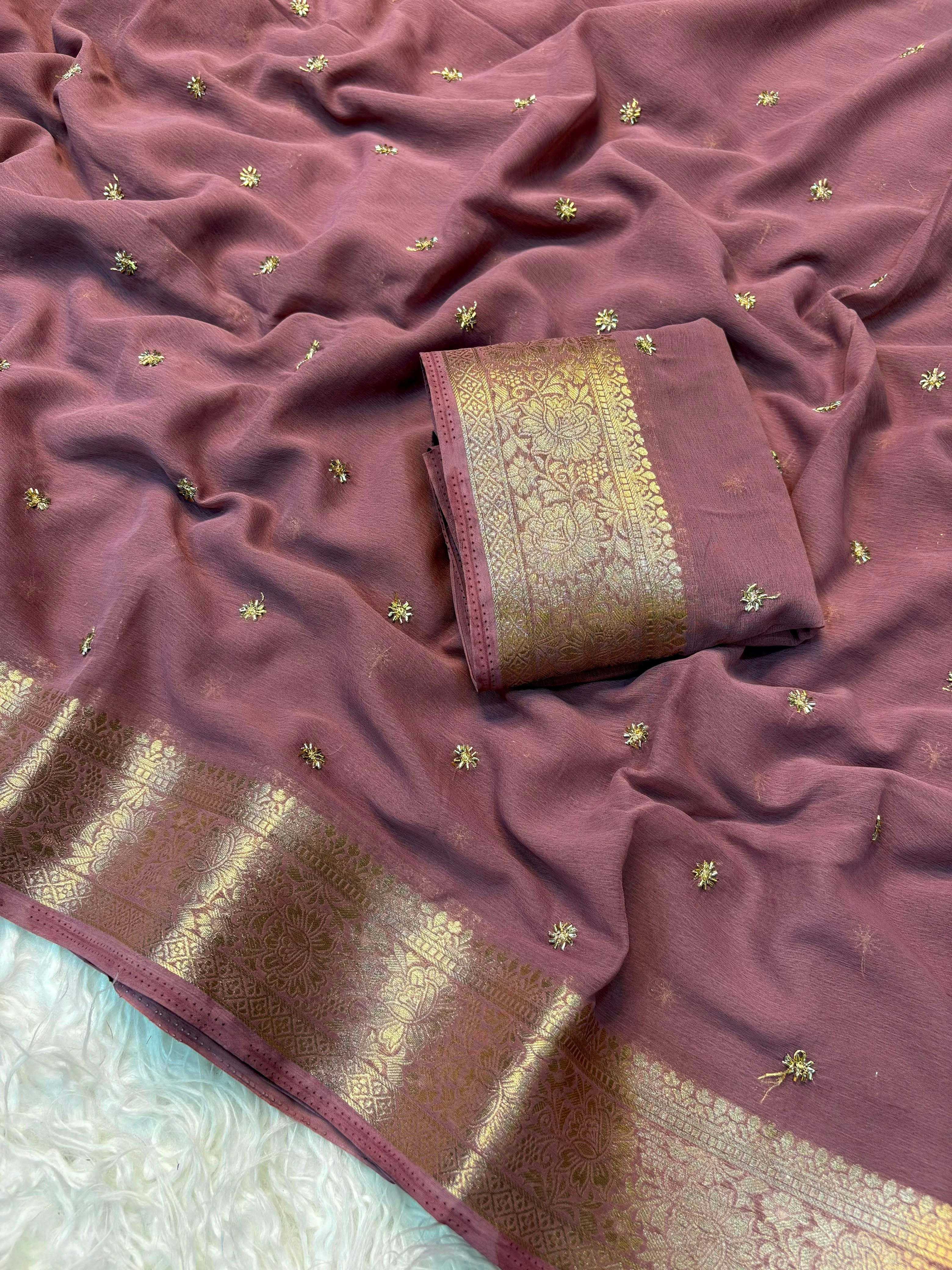 VINITHA - PARTY'WEAR DESIGNER SAREEE