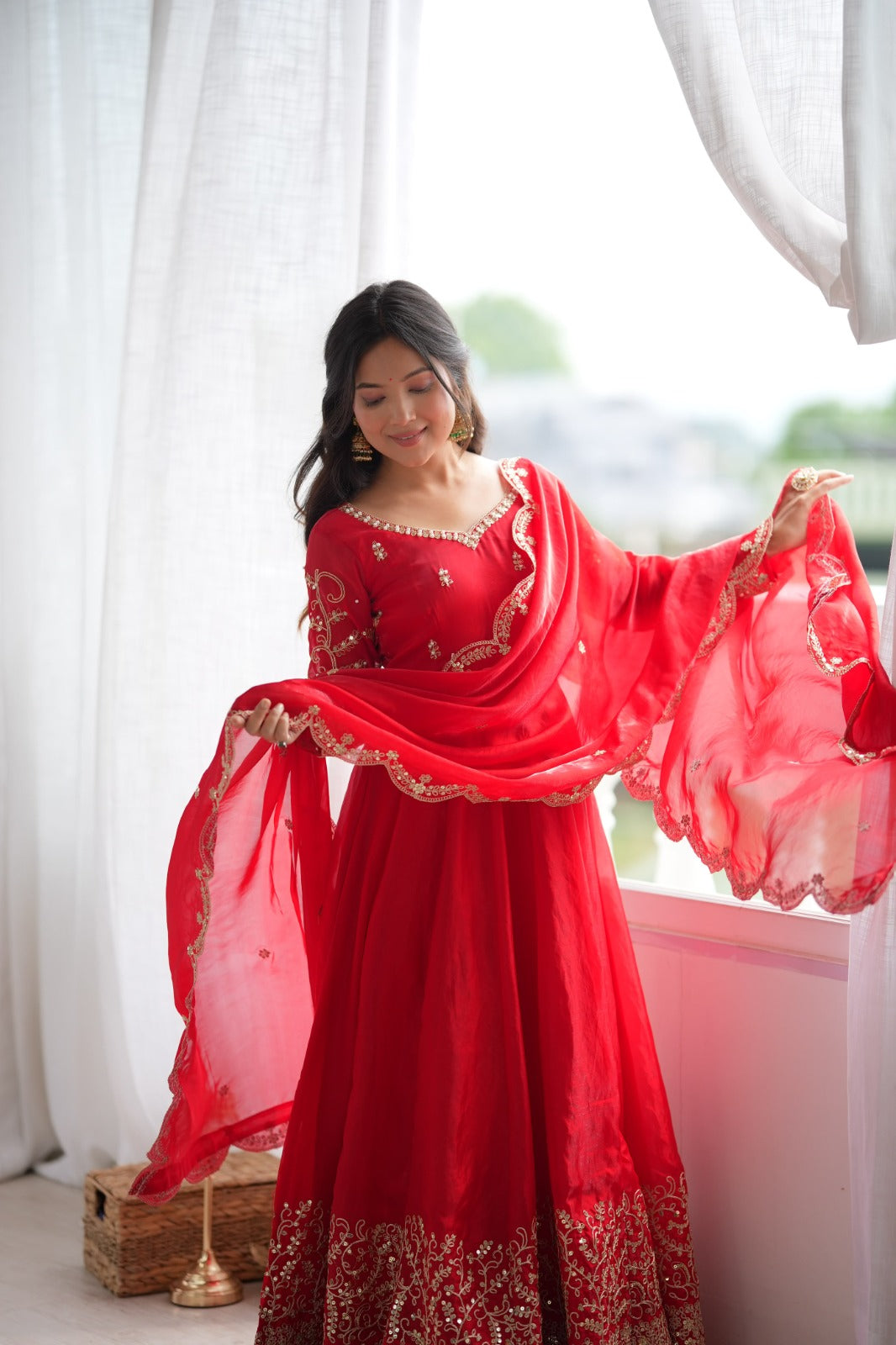 NITHINI - FLARED ANARKALI