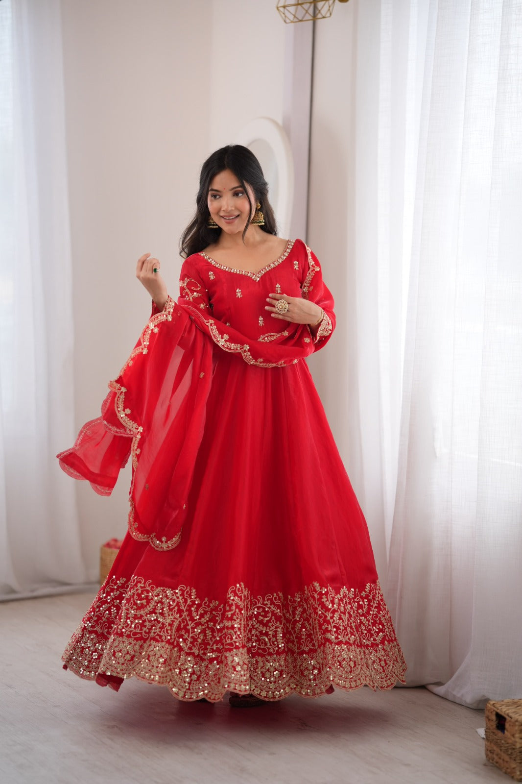 NITHINI - FLARED ANARKALI