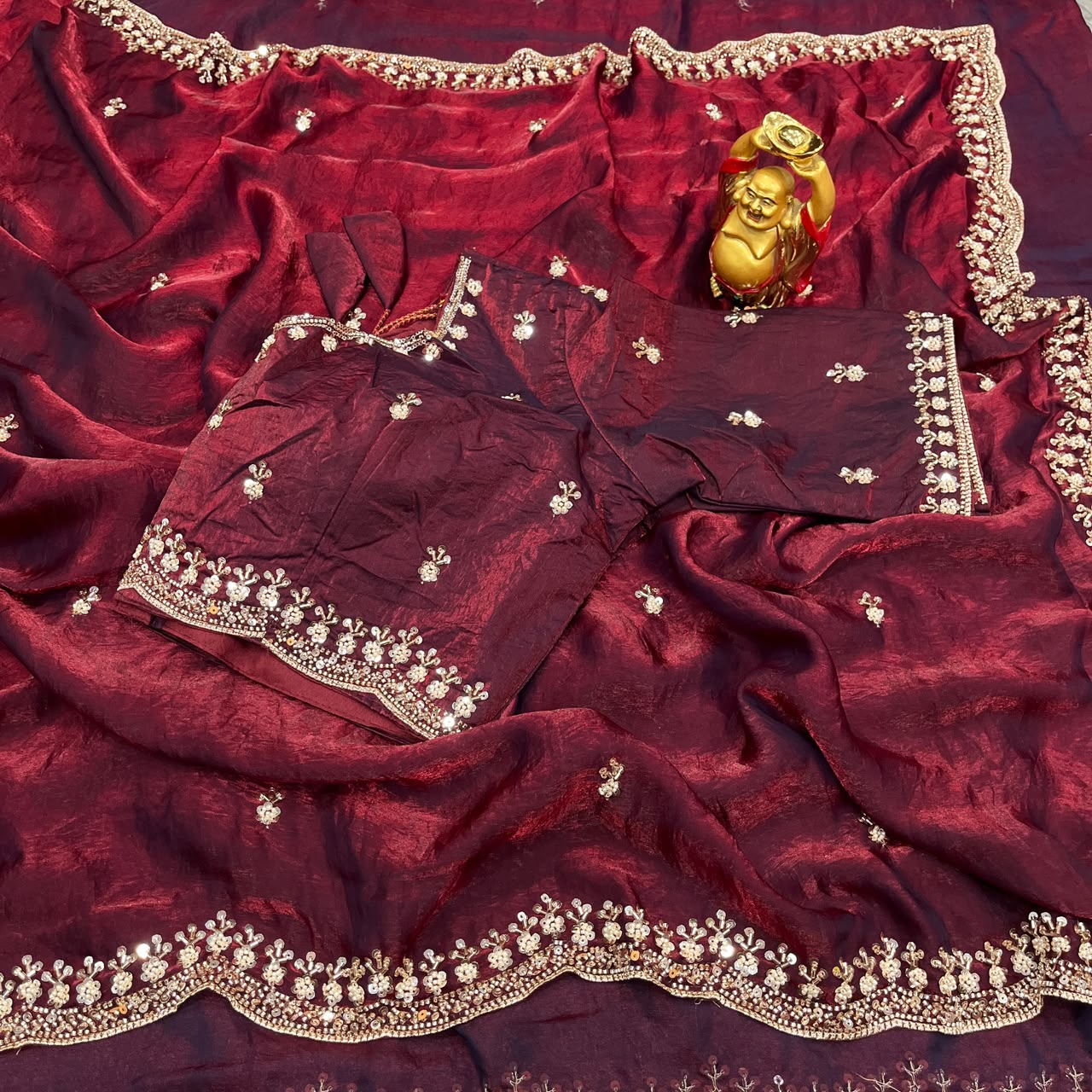 HANEEFA - COCKTAIL DESIGNER SAREE