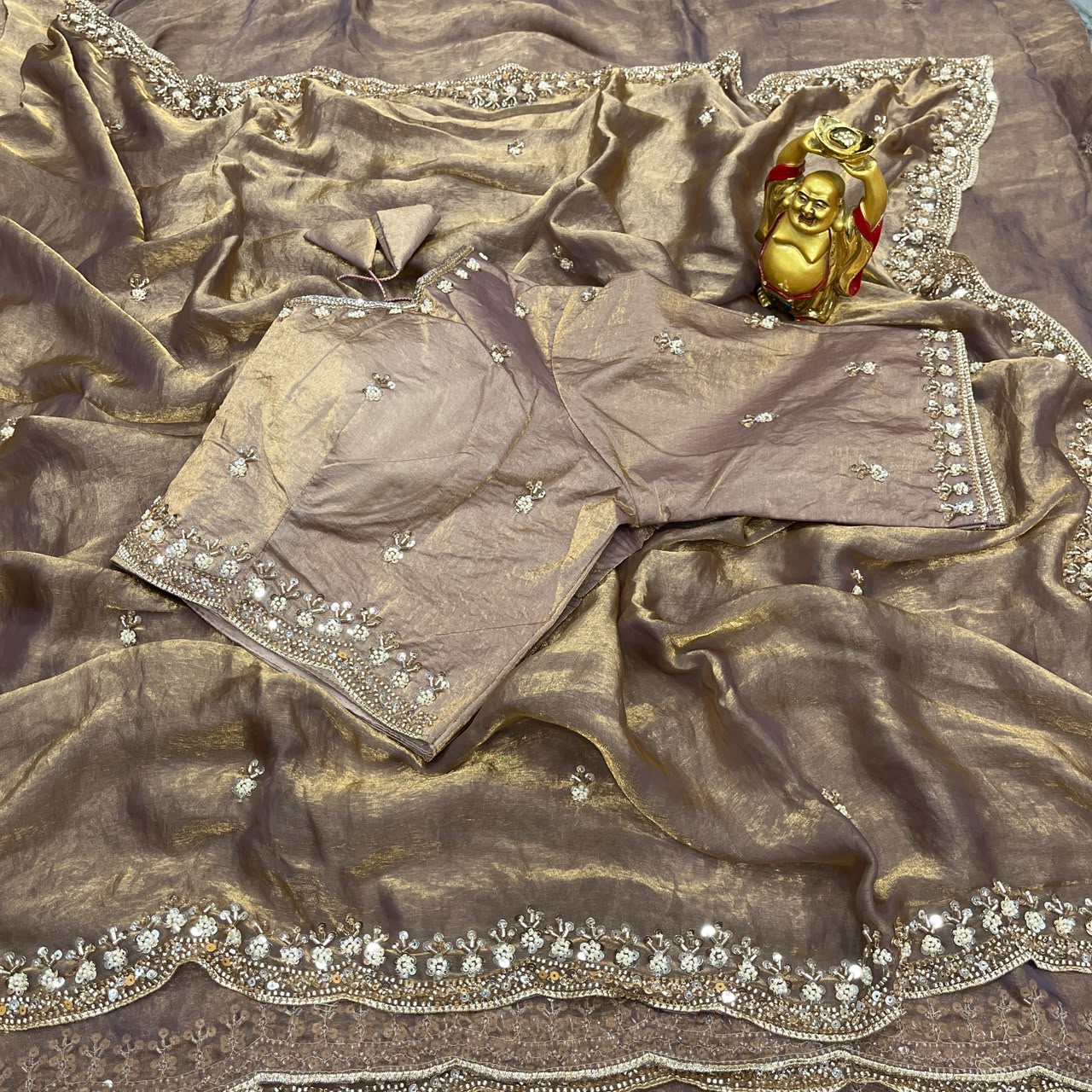 HANEEFA - COCKTAIL DESIGNER SAREE