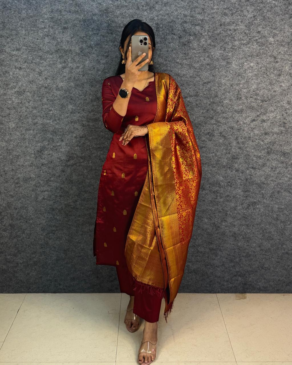 MATHIRA - BANARASI SUIT