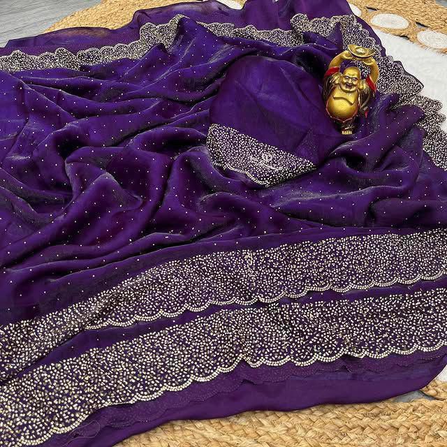 RENUKA - JARKHAN DIAMOND SPACE SILK