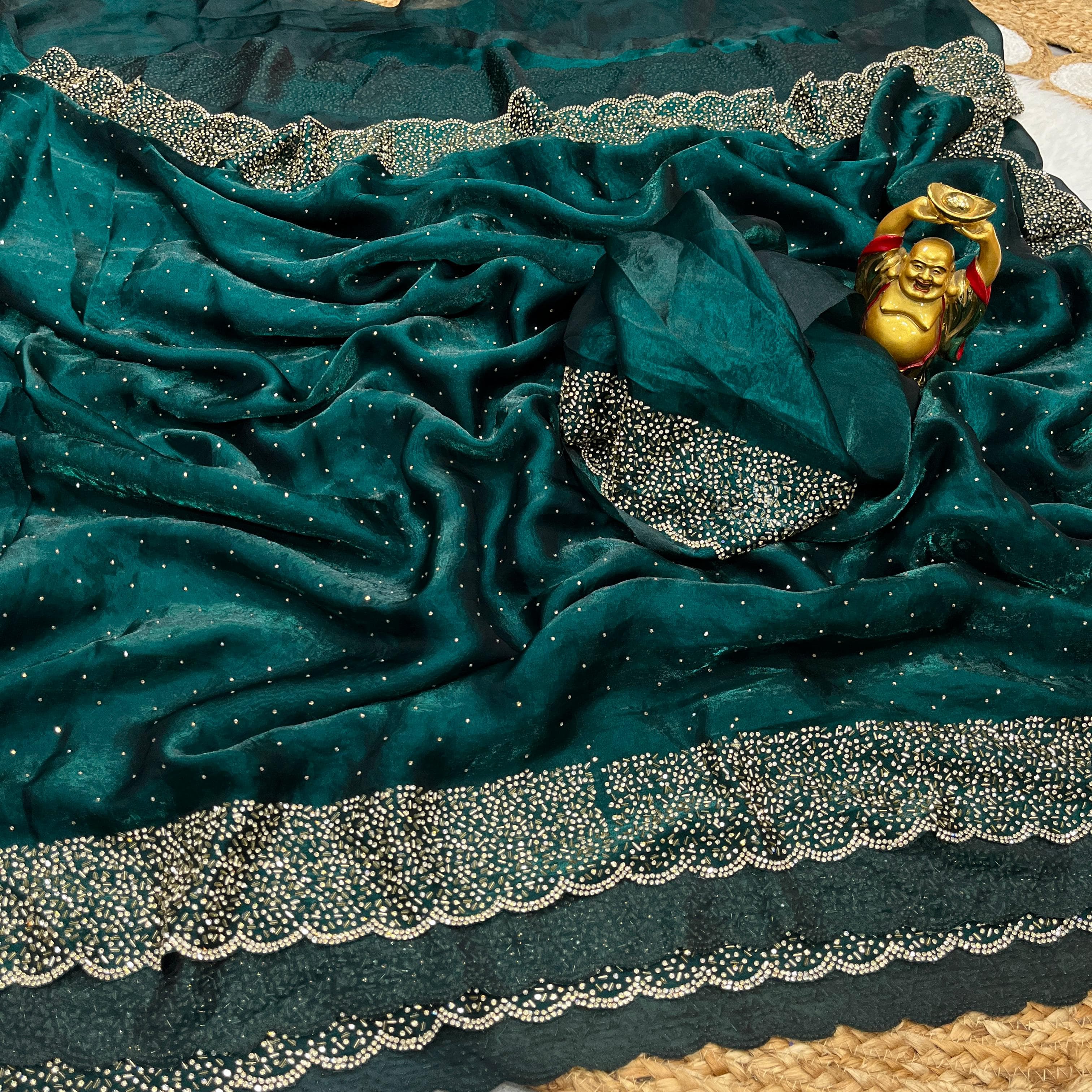 RENUKA - JARKHAN DIAMOND SPACE SILK