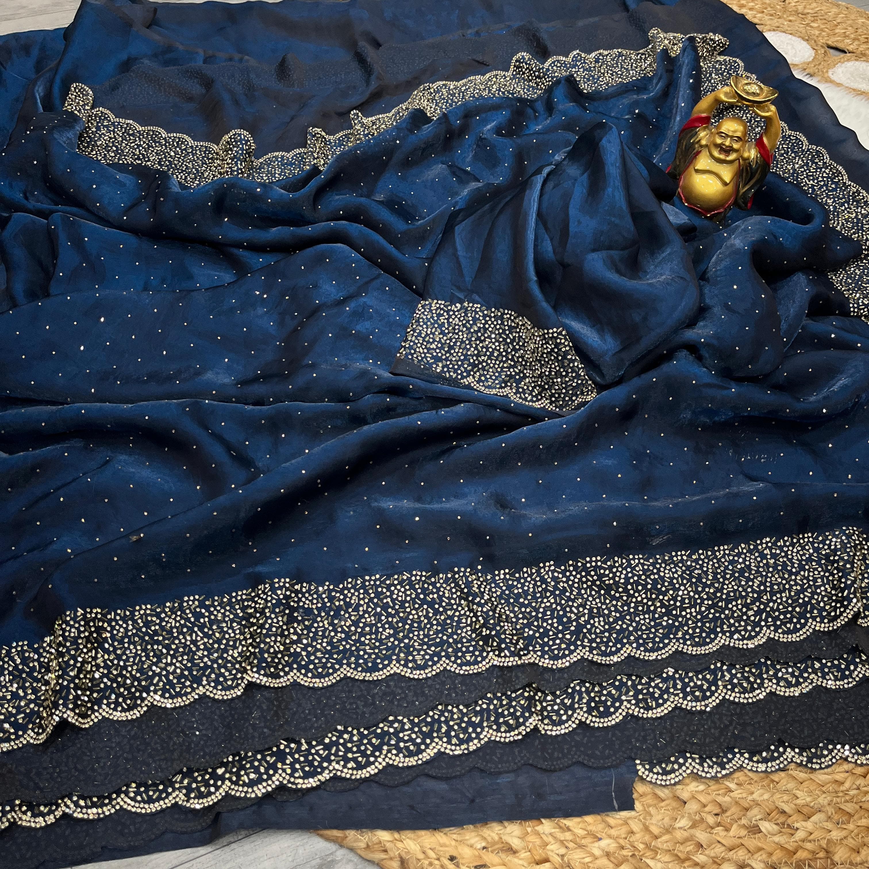 RENUKA - JARKHAN DIAMOND SPACE SILK