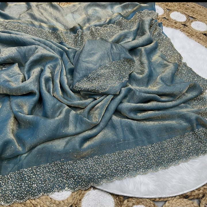 RENUKA - JARKHAN DIAMOND SPACE SILK
