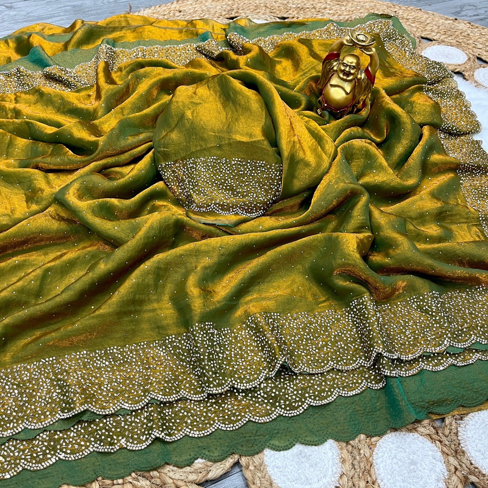 RENUKA - JARKHAN DIAMOND SPACE SILK