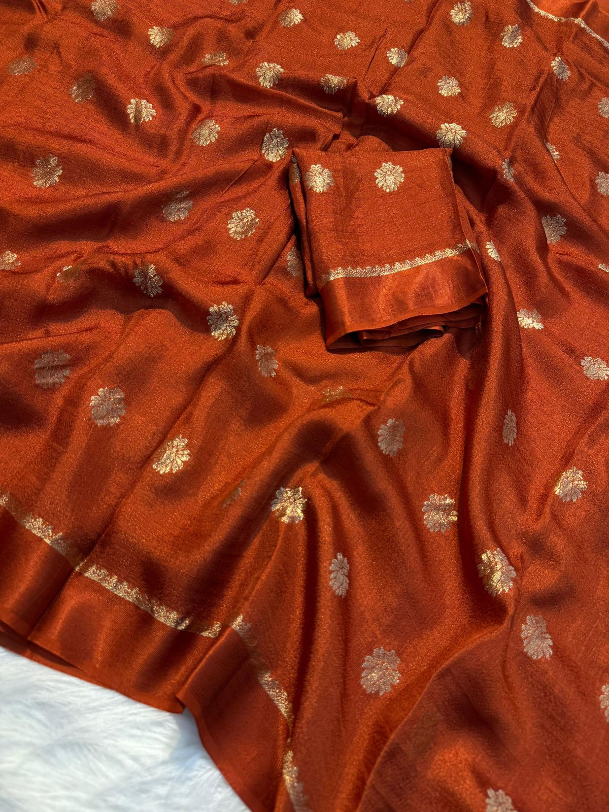 ANCYA - VISCOSE KHADI SILK SAREE