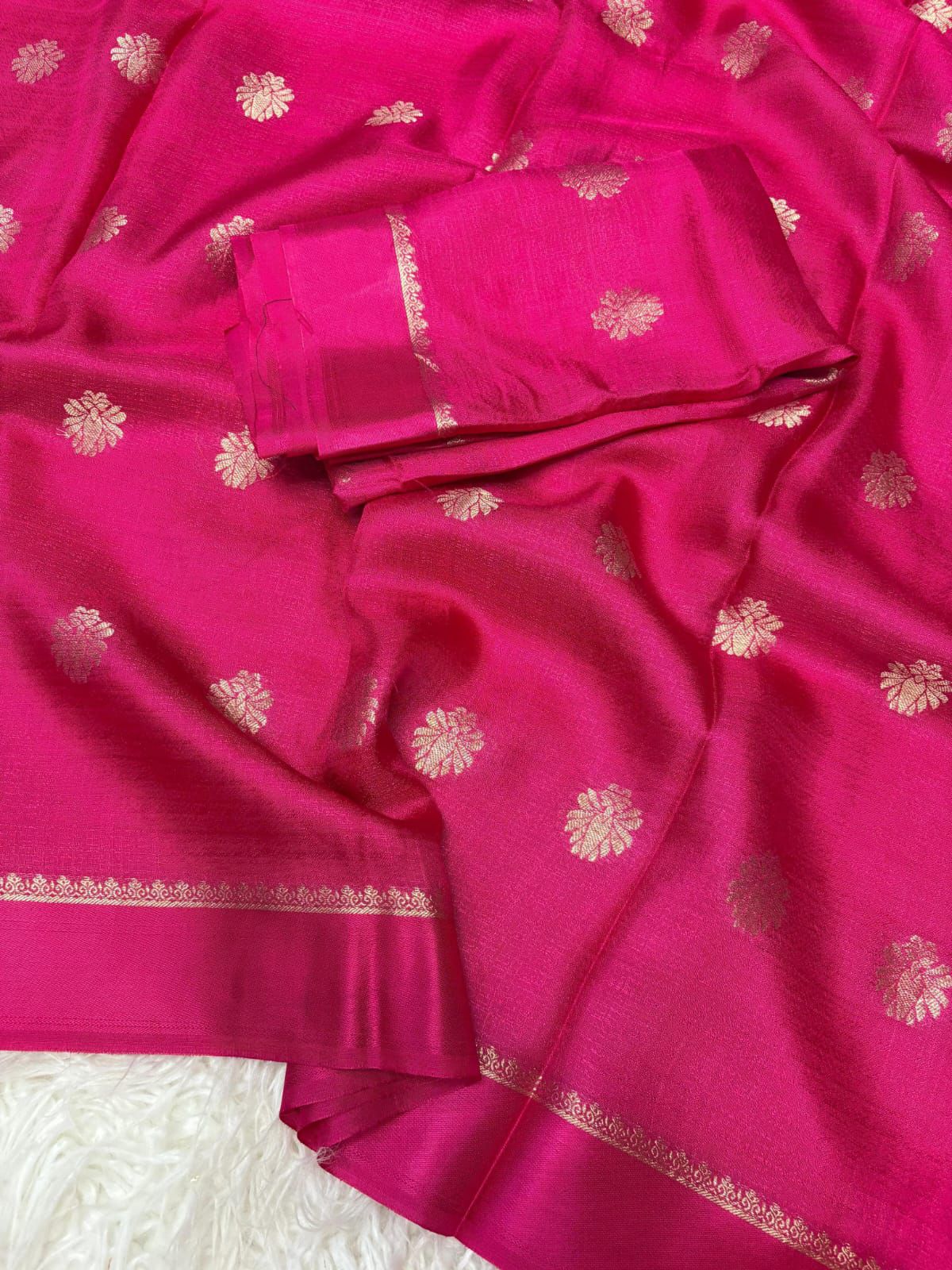 ANCYA - VISCOSE KHADI SILK SAREE