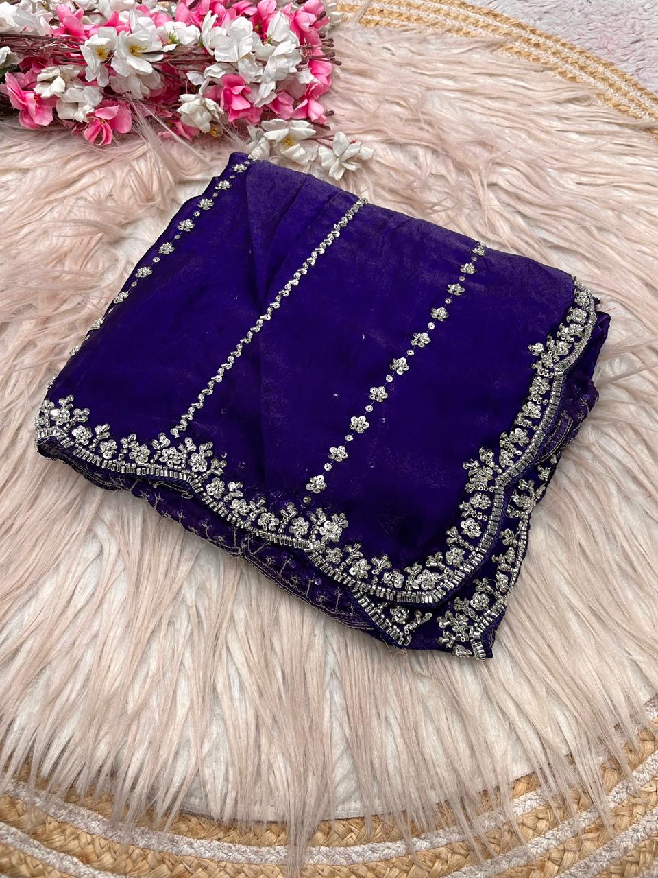 DIANA - PREMIUM HANDWORK SAREE