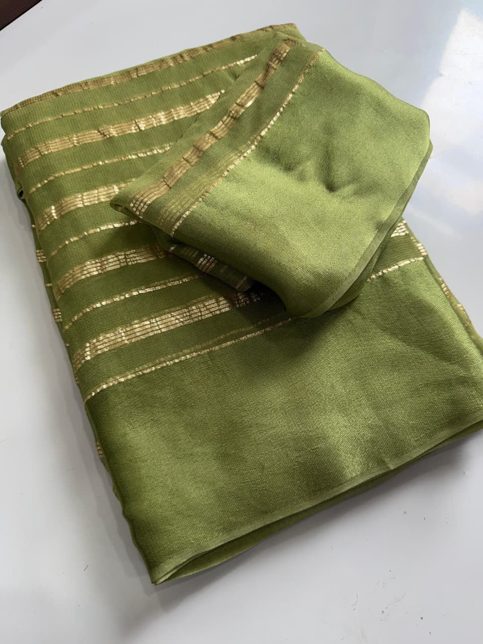 Pooja - Viscose Georgette Saree