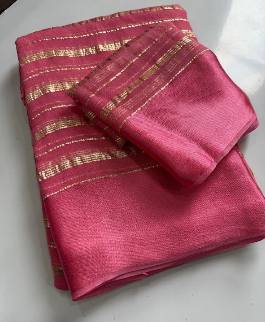 Pooja - Viscose Georgette Saree