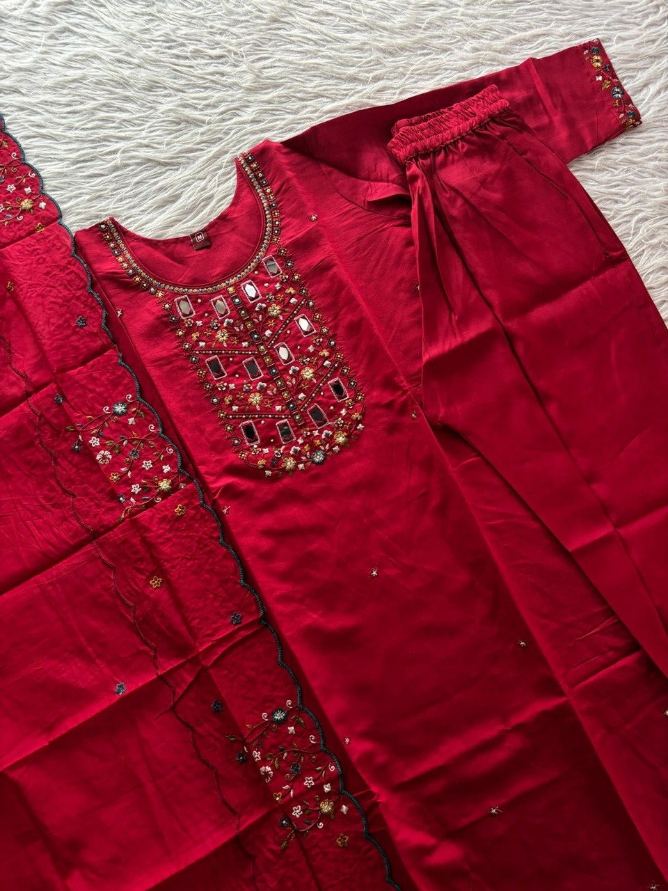 ARPITA- Designer Kurti Pant Dupatta Set