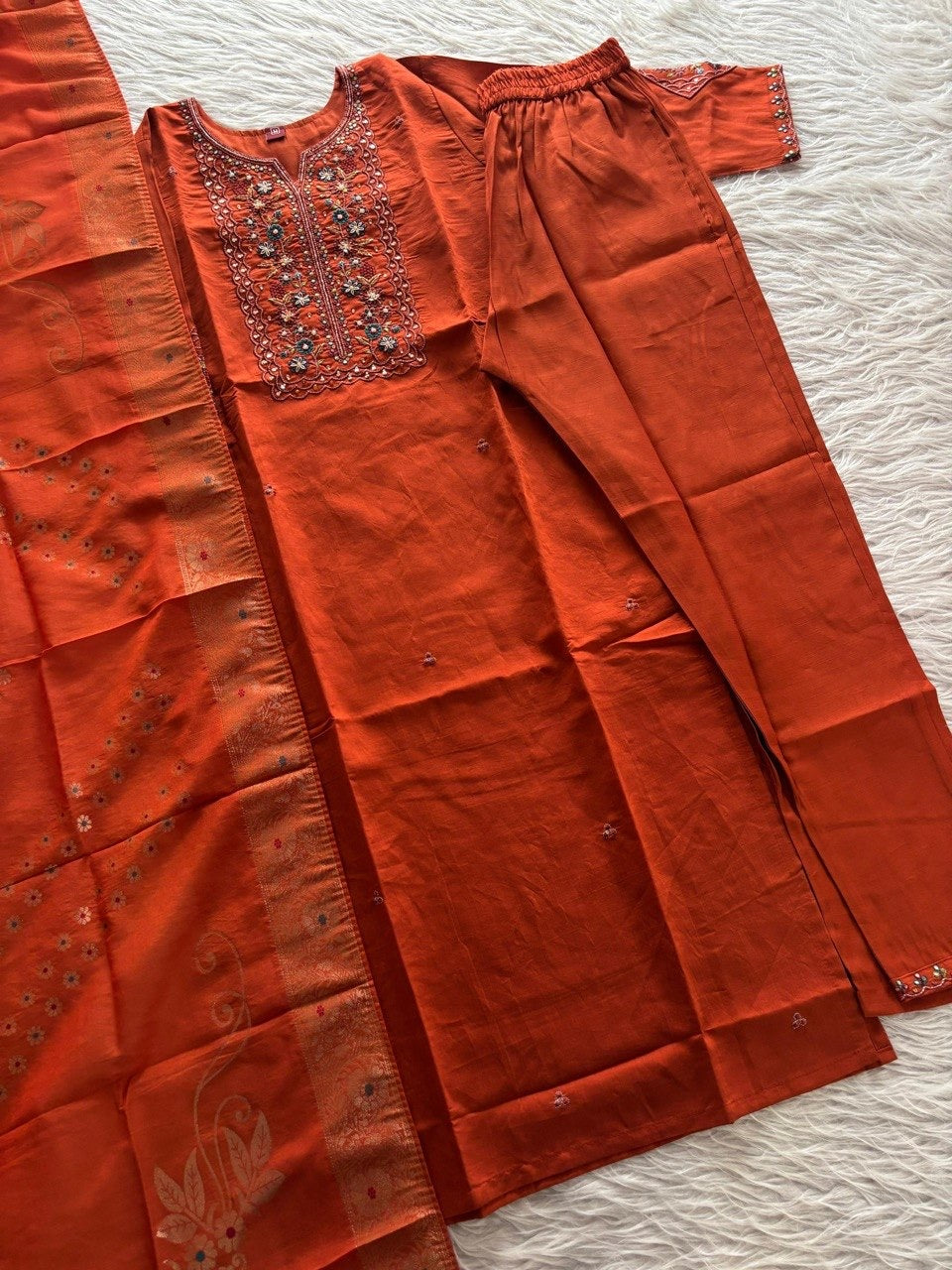 RANJANI - Designer Kurti Pant Dupatta Set