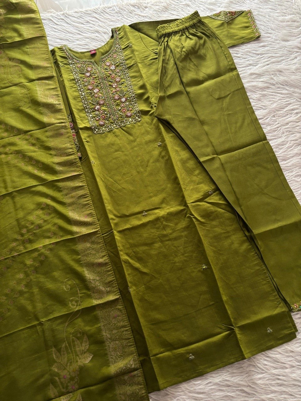 RANJANI - Designer Kurti Pant Dupatta Set