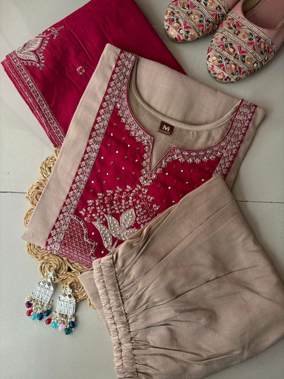 KARTHIKA - Designer Kurti Pant Dupatta Set