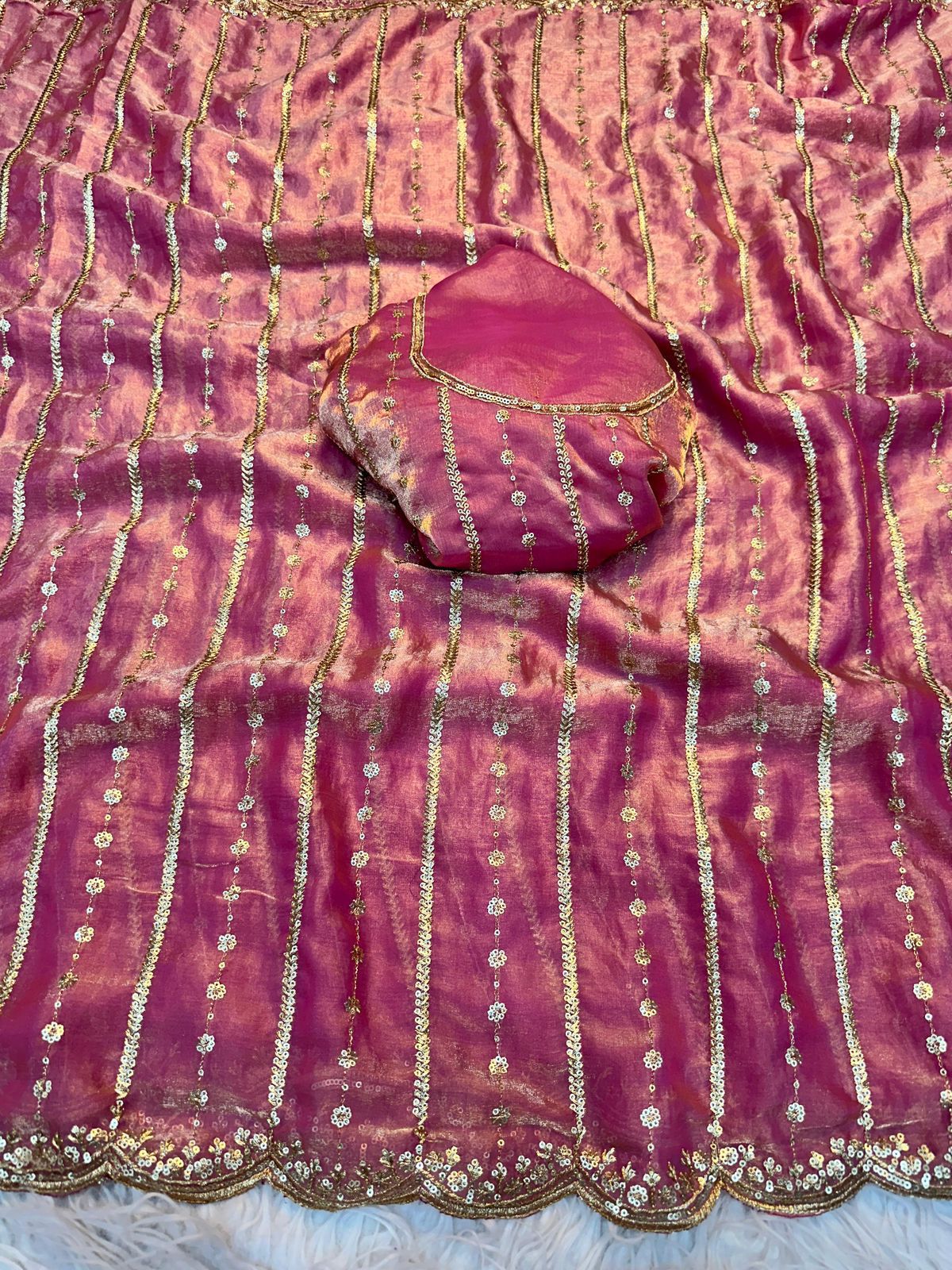 SWASTI - GLOSSY SATIN SPACE SILK