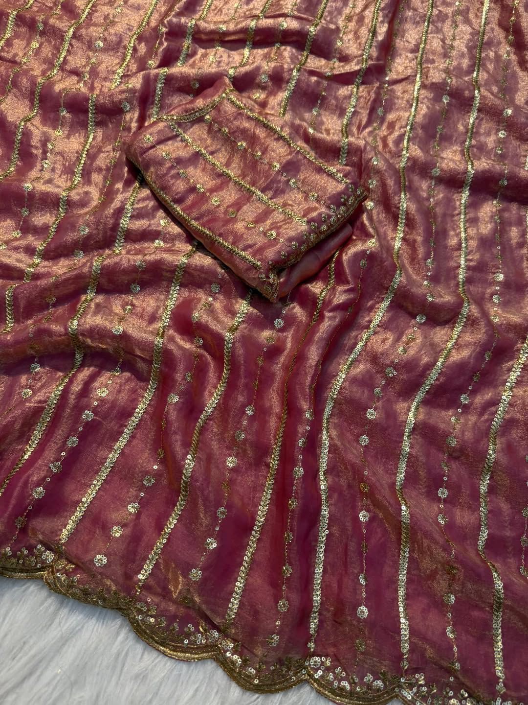 SWASTI - GLOSSY SATIN SPACE SILK