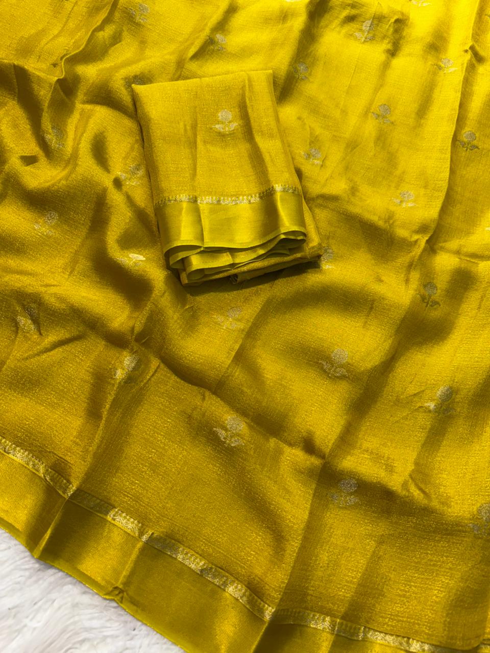 ANCYA - VISCOSE KHADI SILK SAREE