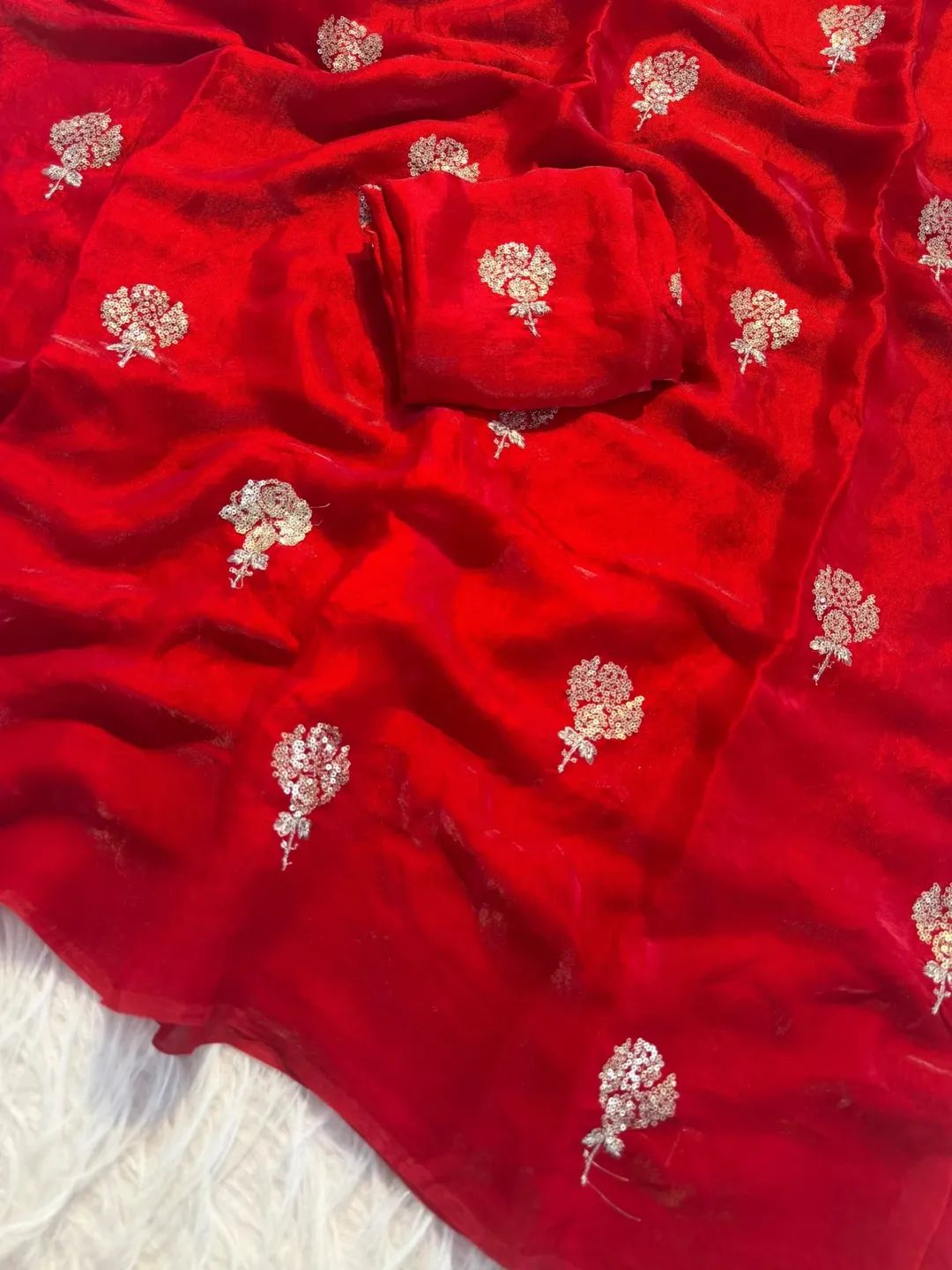 NASEELA - SOFT SPACE SILK SAREE