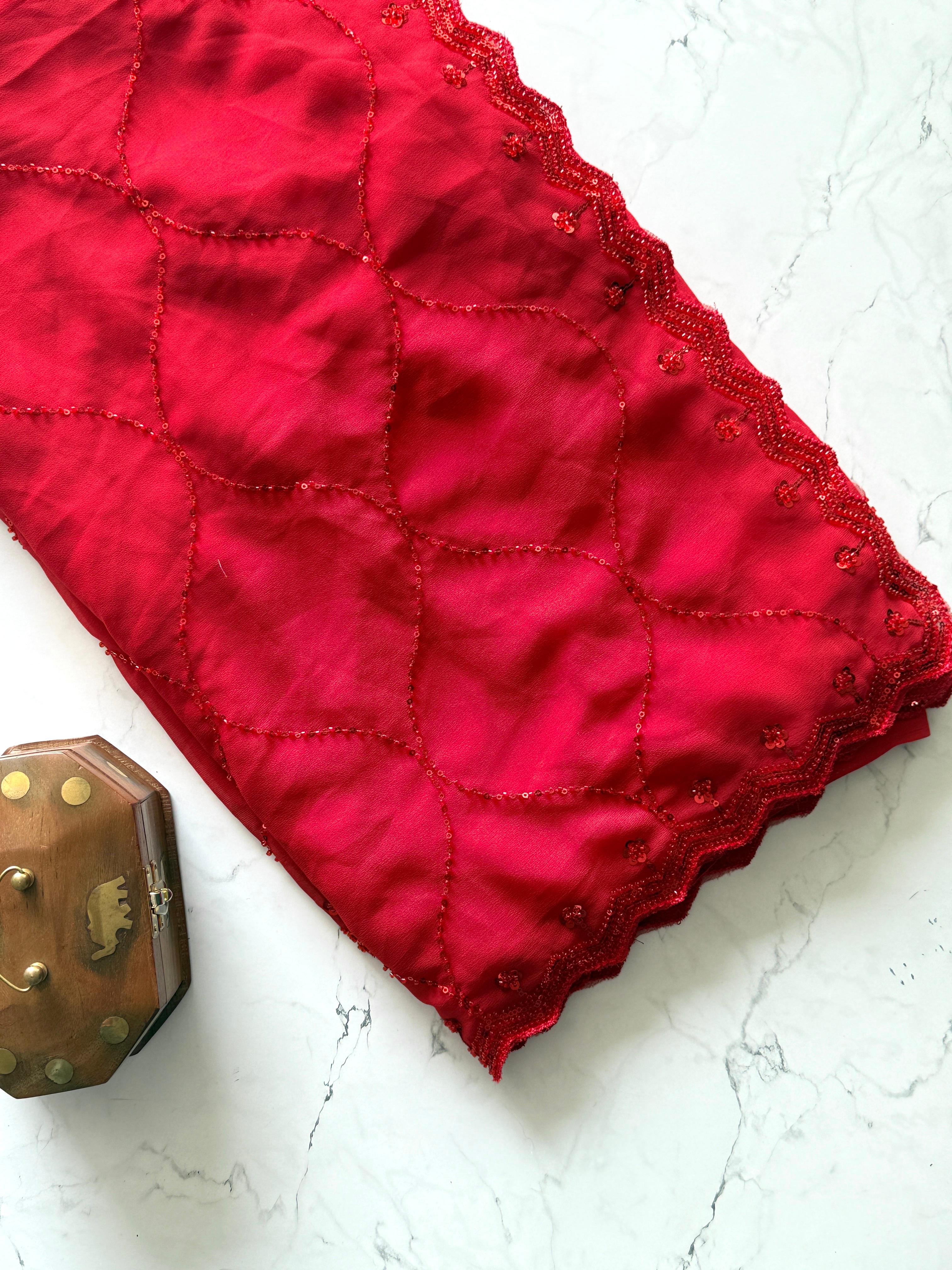 Handwork Saree