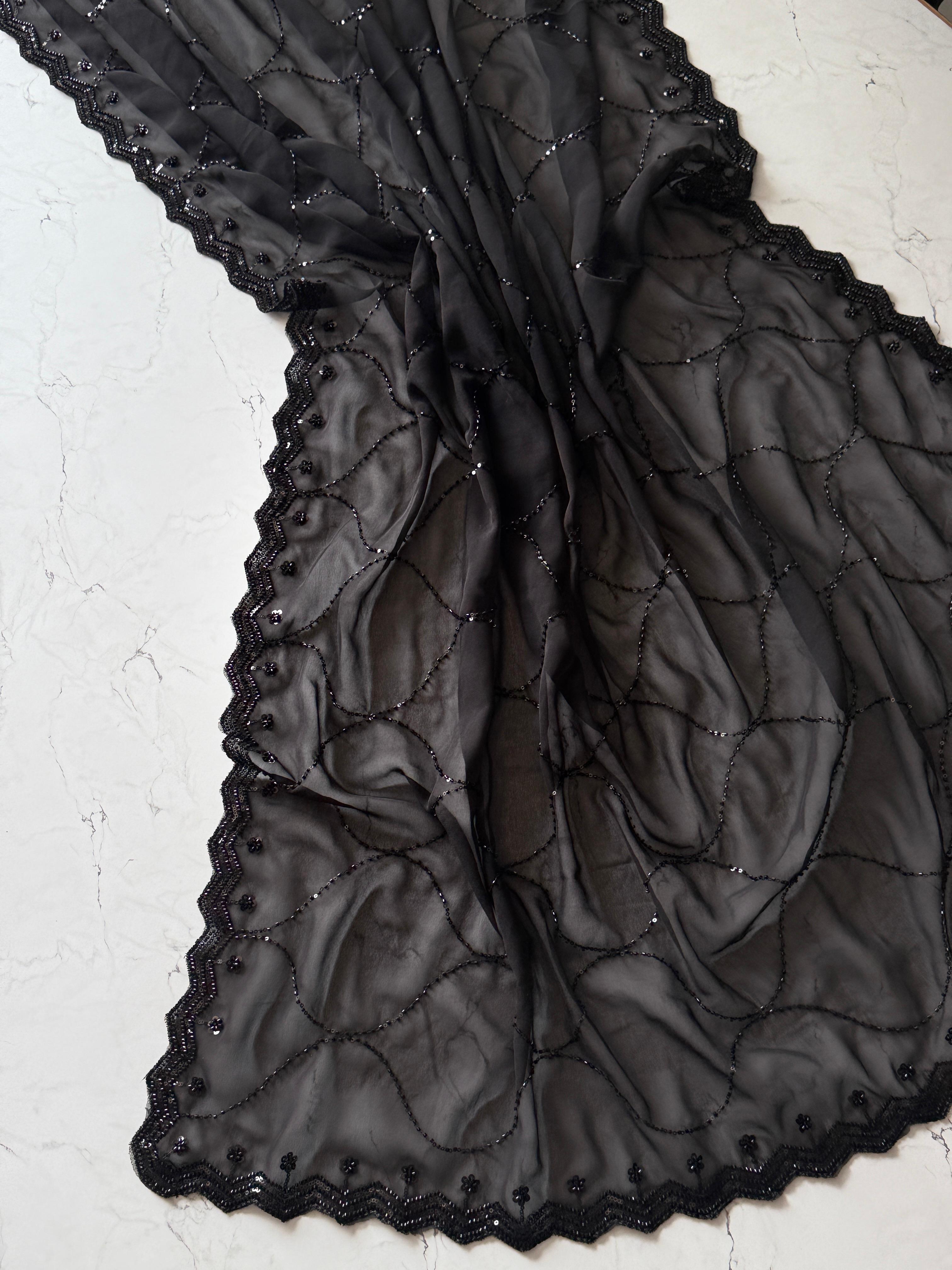 Handwork Saree