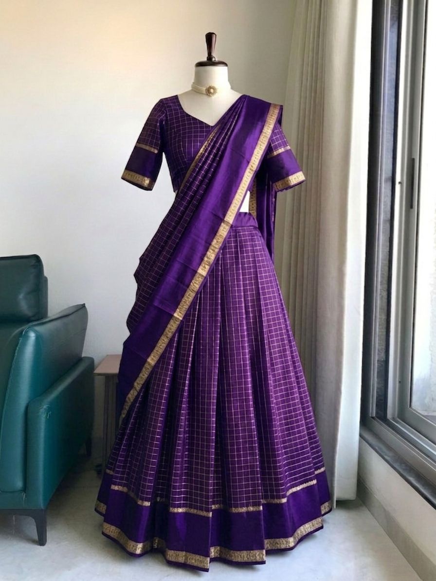 AISHA - VISCOSE LEHENGA