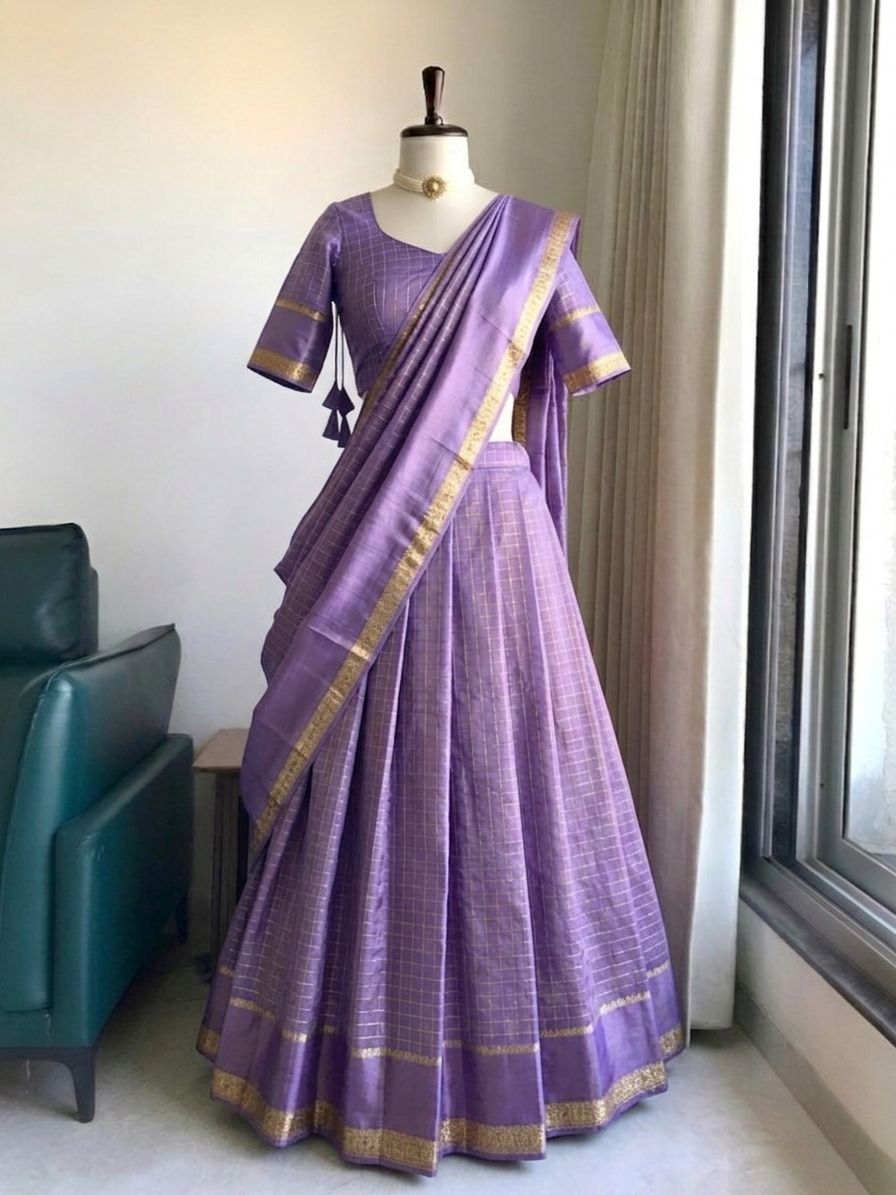 AISHA - VISCOSE LEHENGA