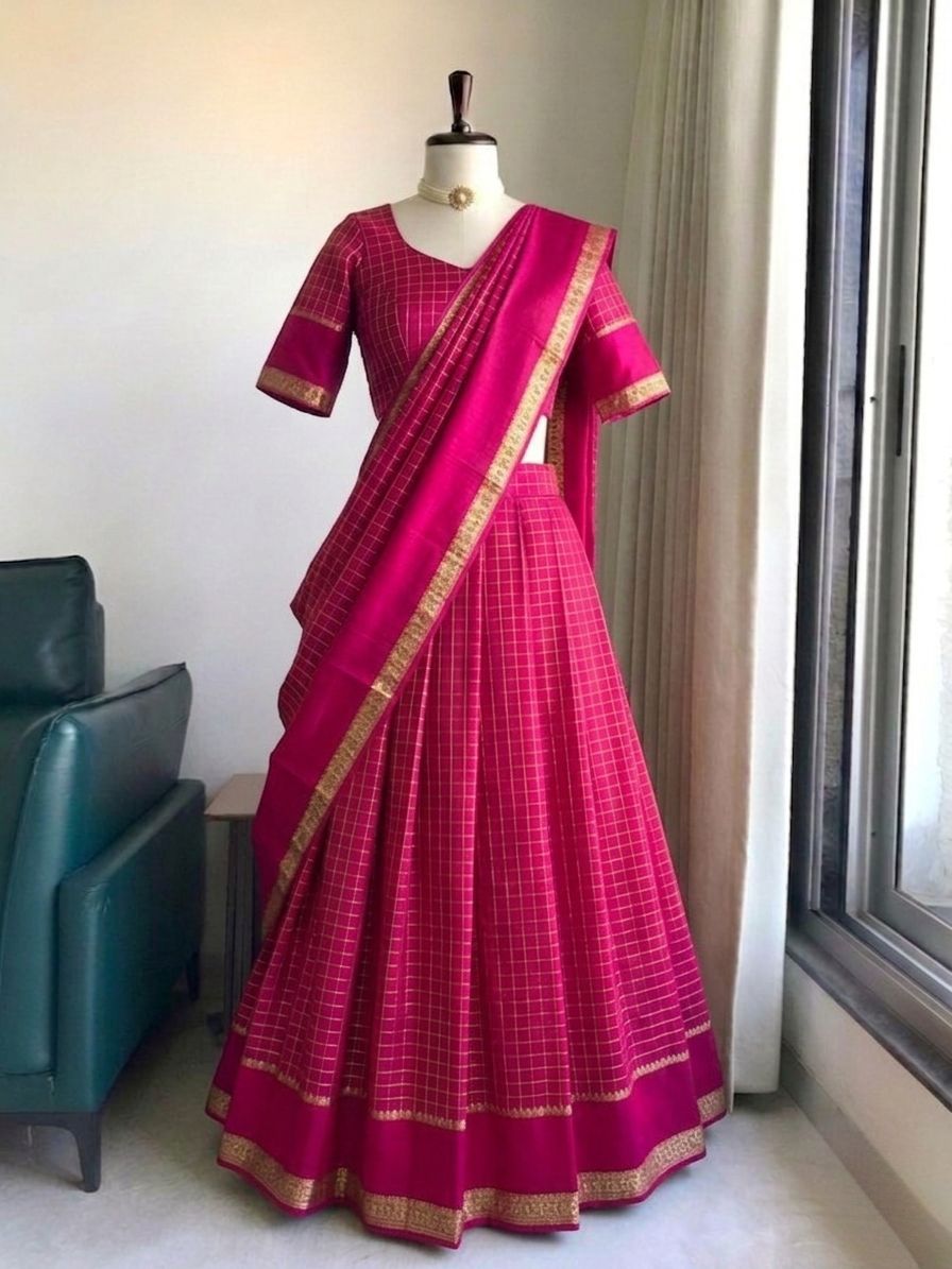 AISHA - VISCOSE LEHENGA