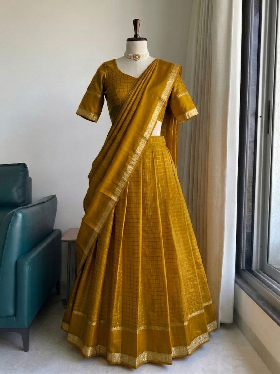 AISHA - VISCOSE LEHENGA