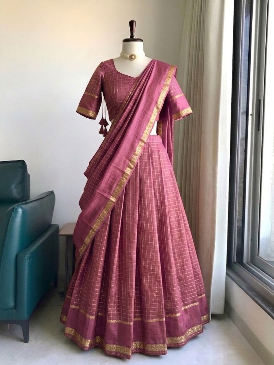 AISHA - VISCOSE LEHENGA