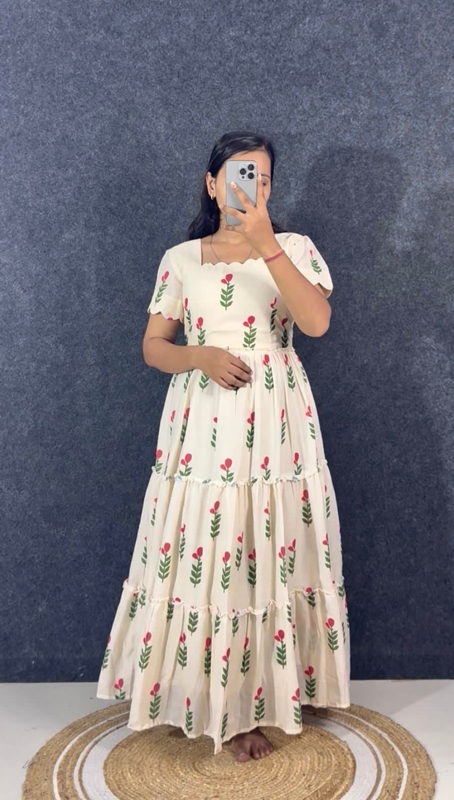 PREMI- COTTON MIDI FROCK