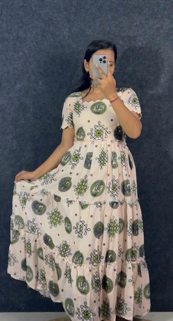 PREMI- COTTON MIDI FROCK