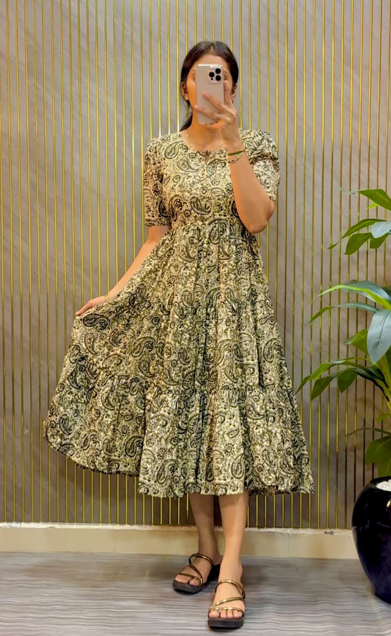 CHITRA- KALAMKARI MIDI