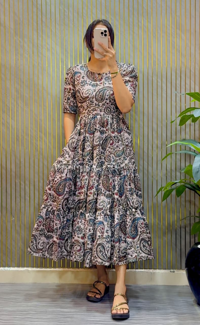 CHITRA- KALAMKARI MIDI