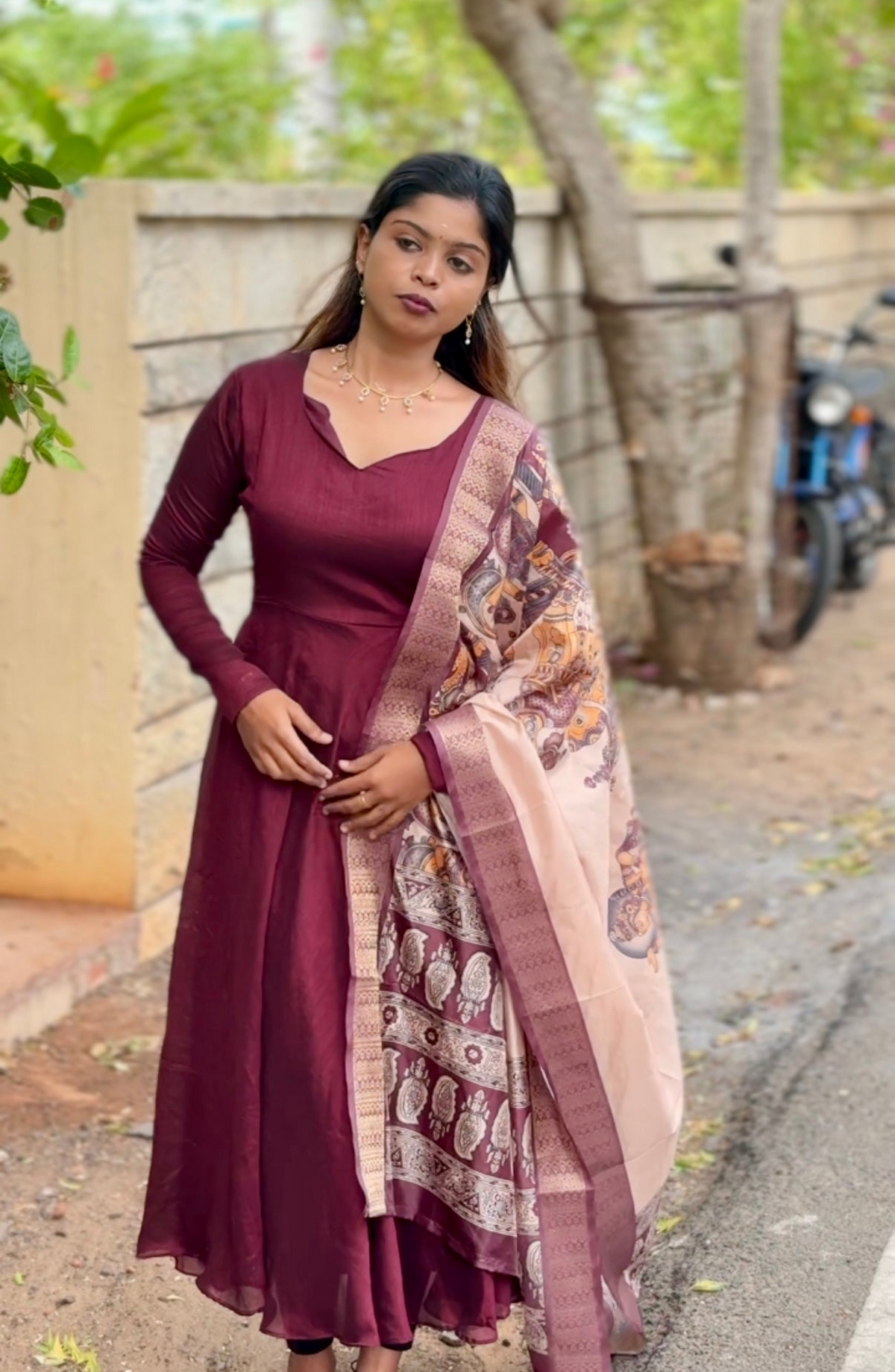MAYATHI - VICHITHRA ANARKALI SET