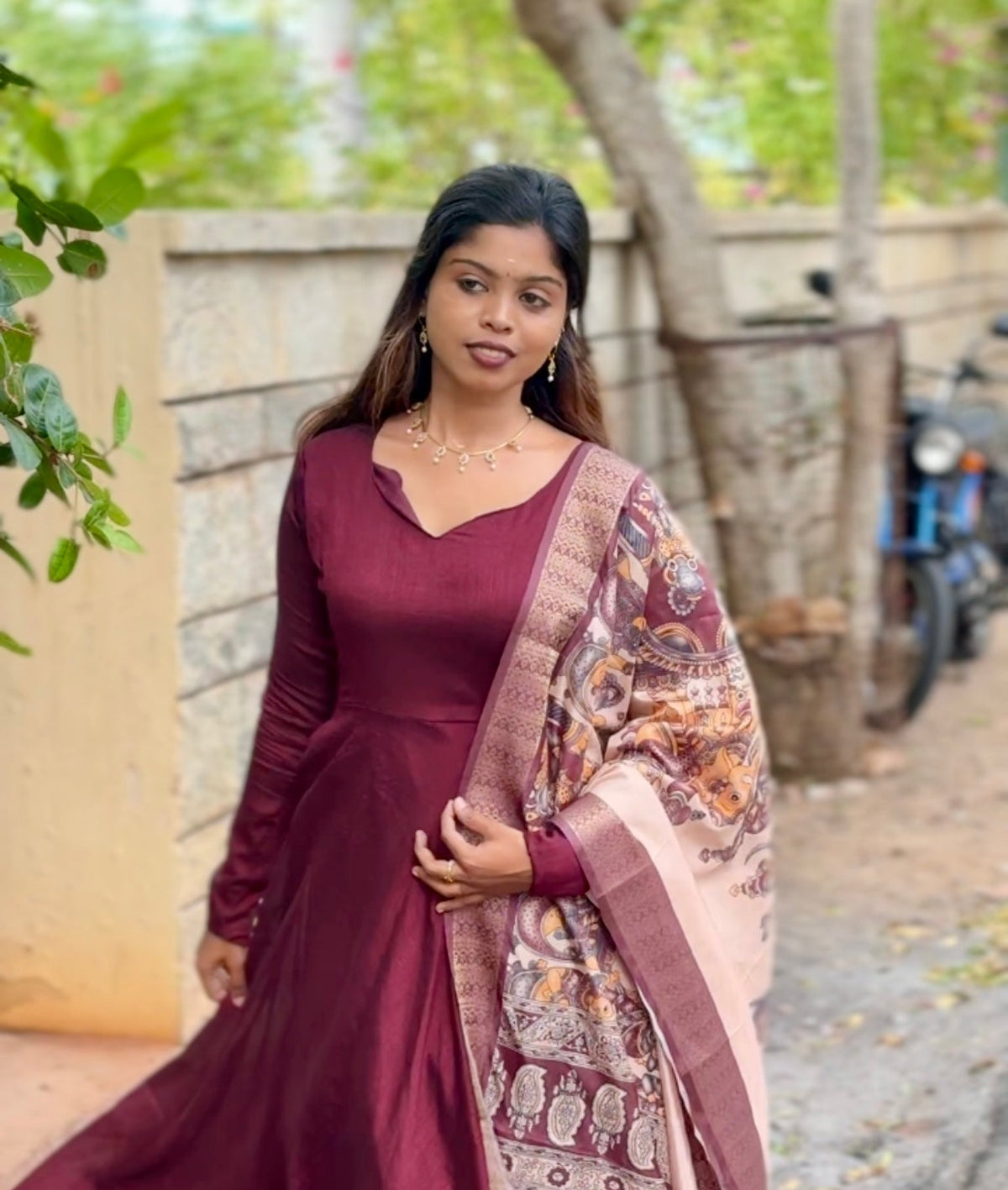 MAYATHI - VICHITHRA ANARKALI SET
