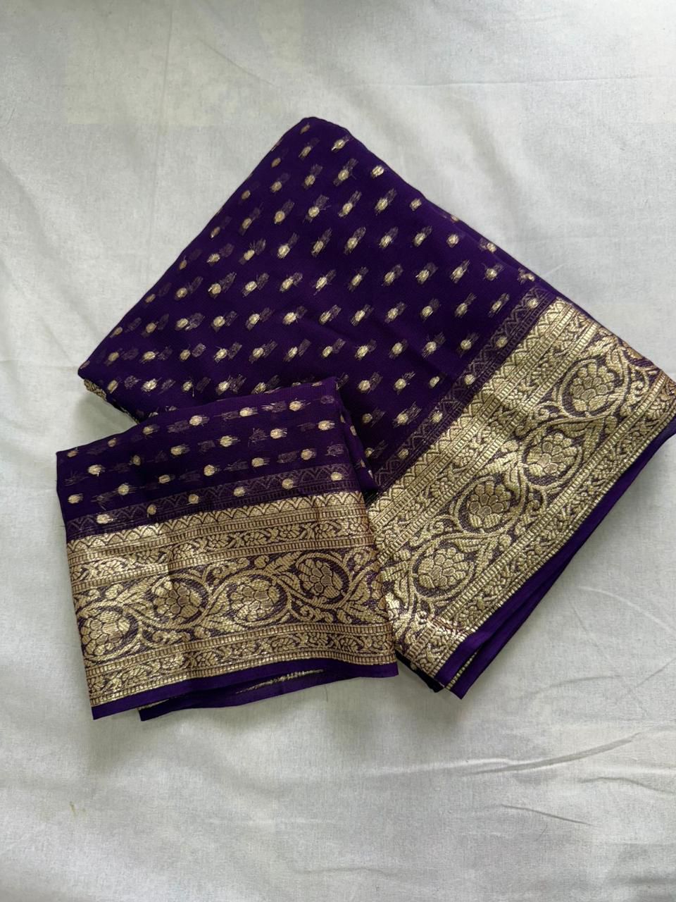 Rangoli crush saree 3