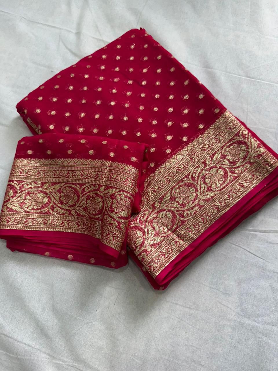 Rangoli crush saree 3