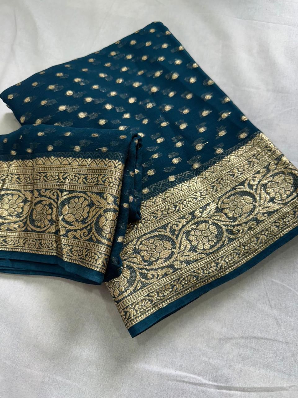 Rangoli crush saree 3