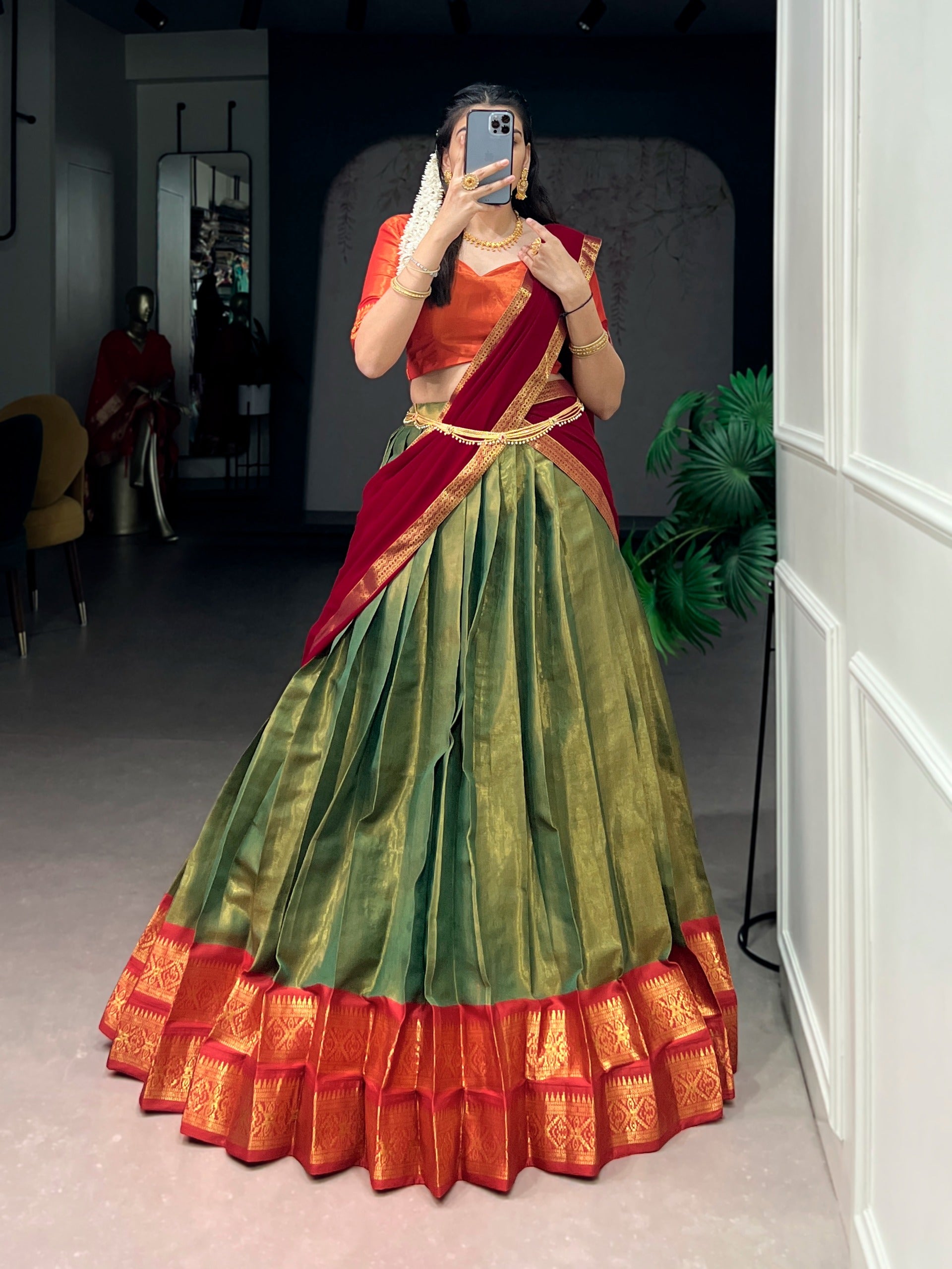 Kanchipuram Lehenga