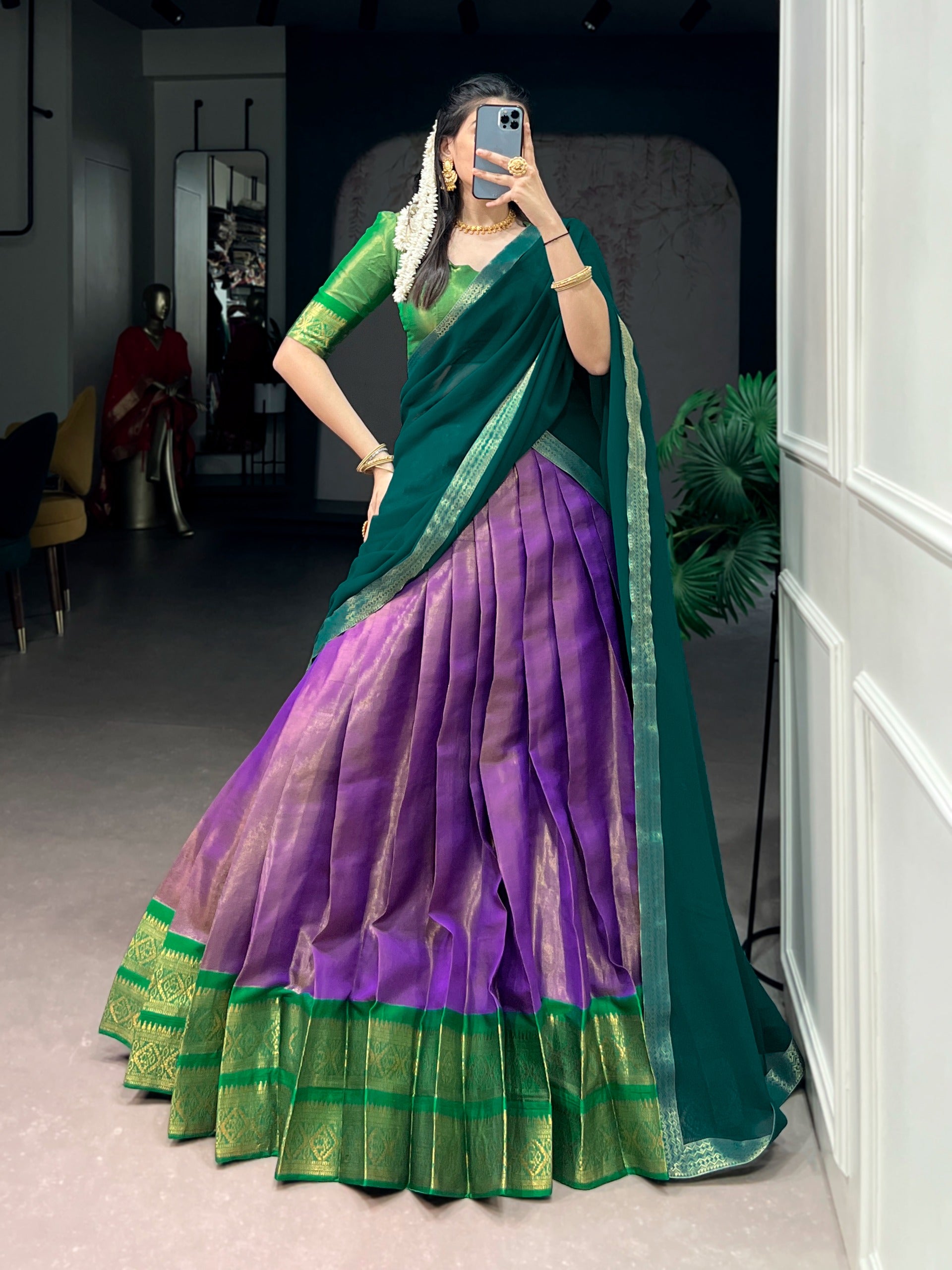 Kanchipuram Lehenga